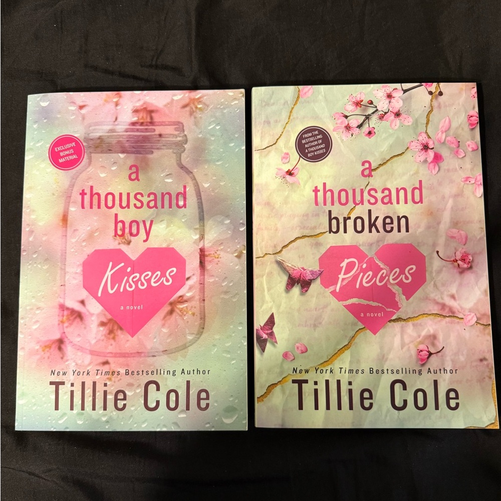 A Thousand Boy Kisses and A Thousand Broken Pieces Books